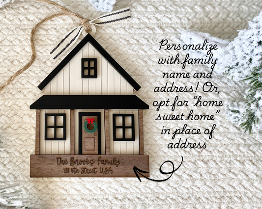 Hearth & Home ~ Modern Farmhouse Christmas Ornament
