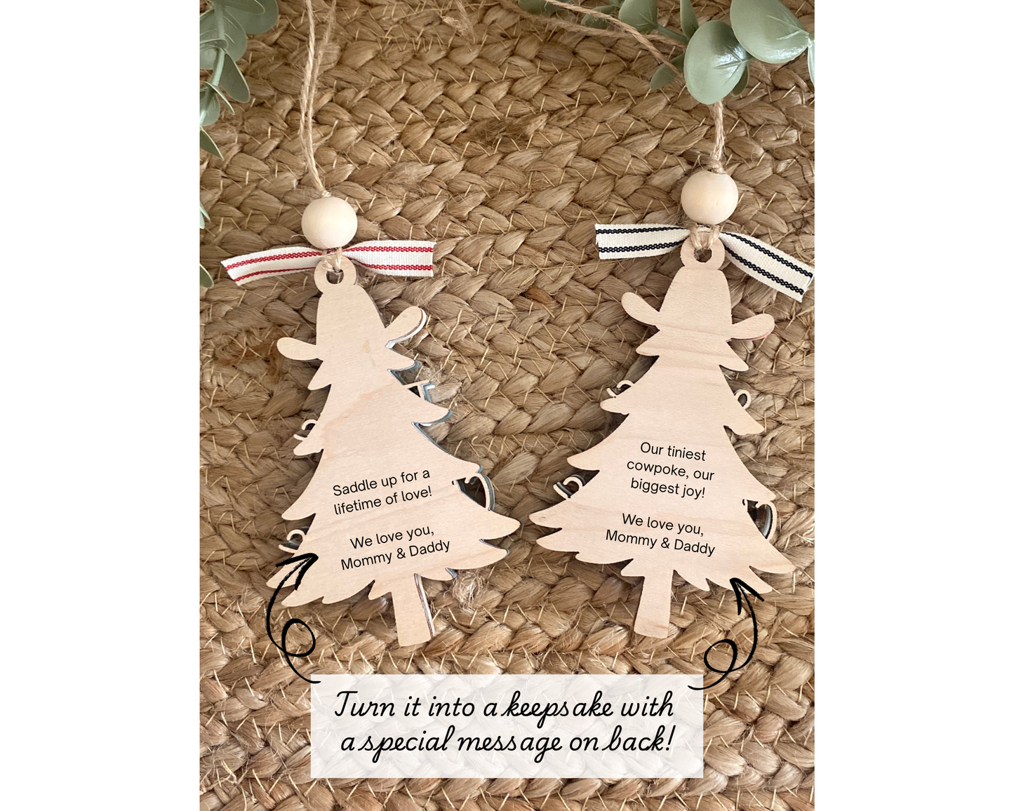 Lil' Cowpoke's First Christmas Ornament
