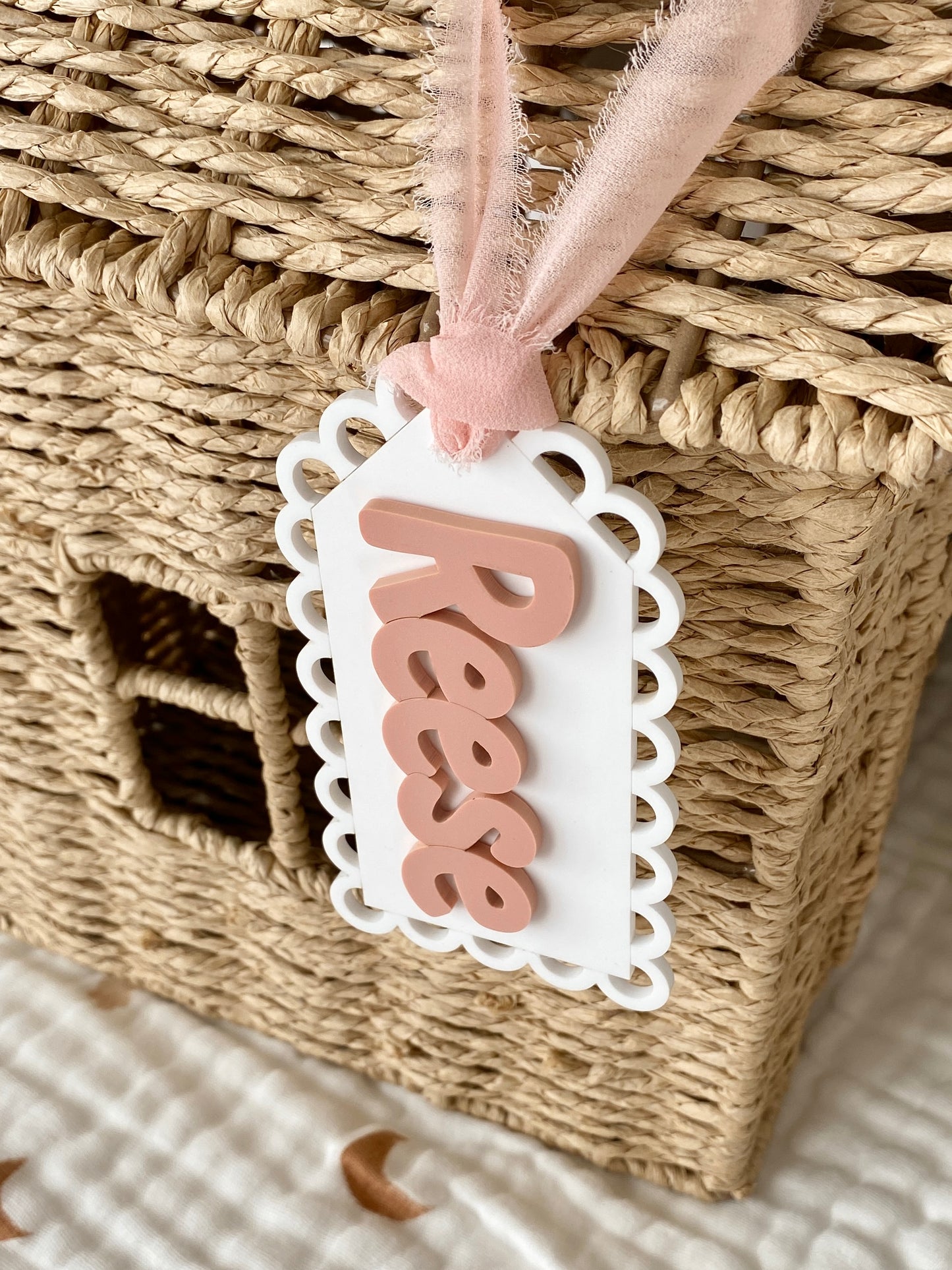 Personalized Scallop Tag – Gift Tag