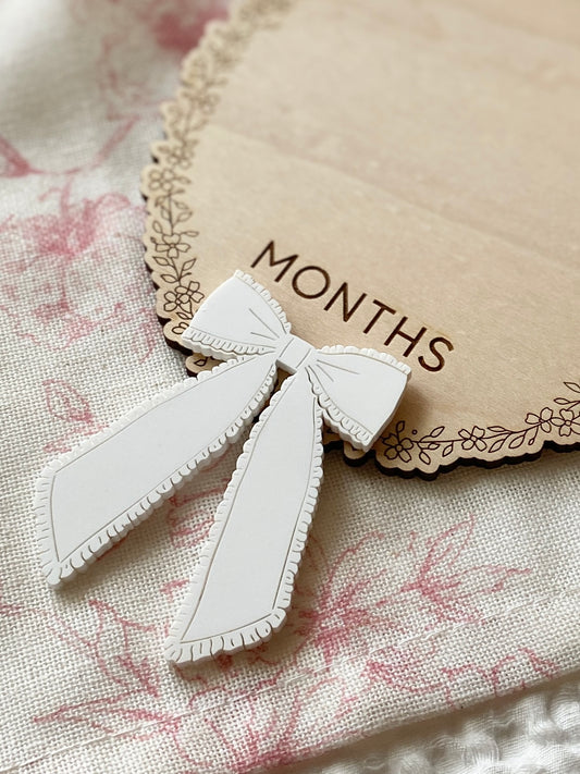 Baby Monthly Milestone Photo Markers | 1–12 Months + First Year