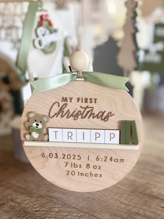 New Arrival Shelf Keepsake Ornament