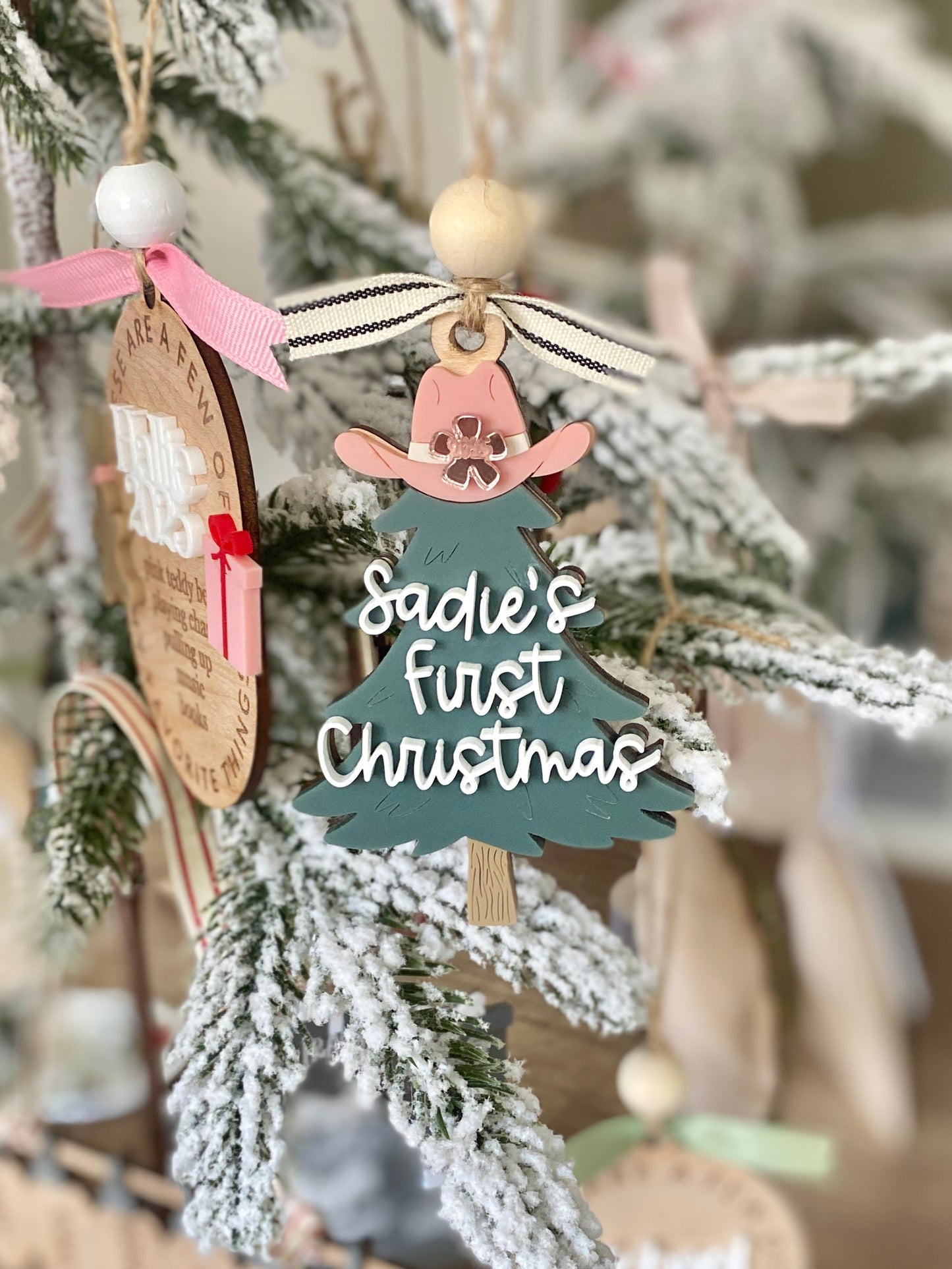 Lil' Cowpoke's First Christmas Ornament