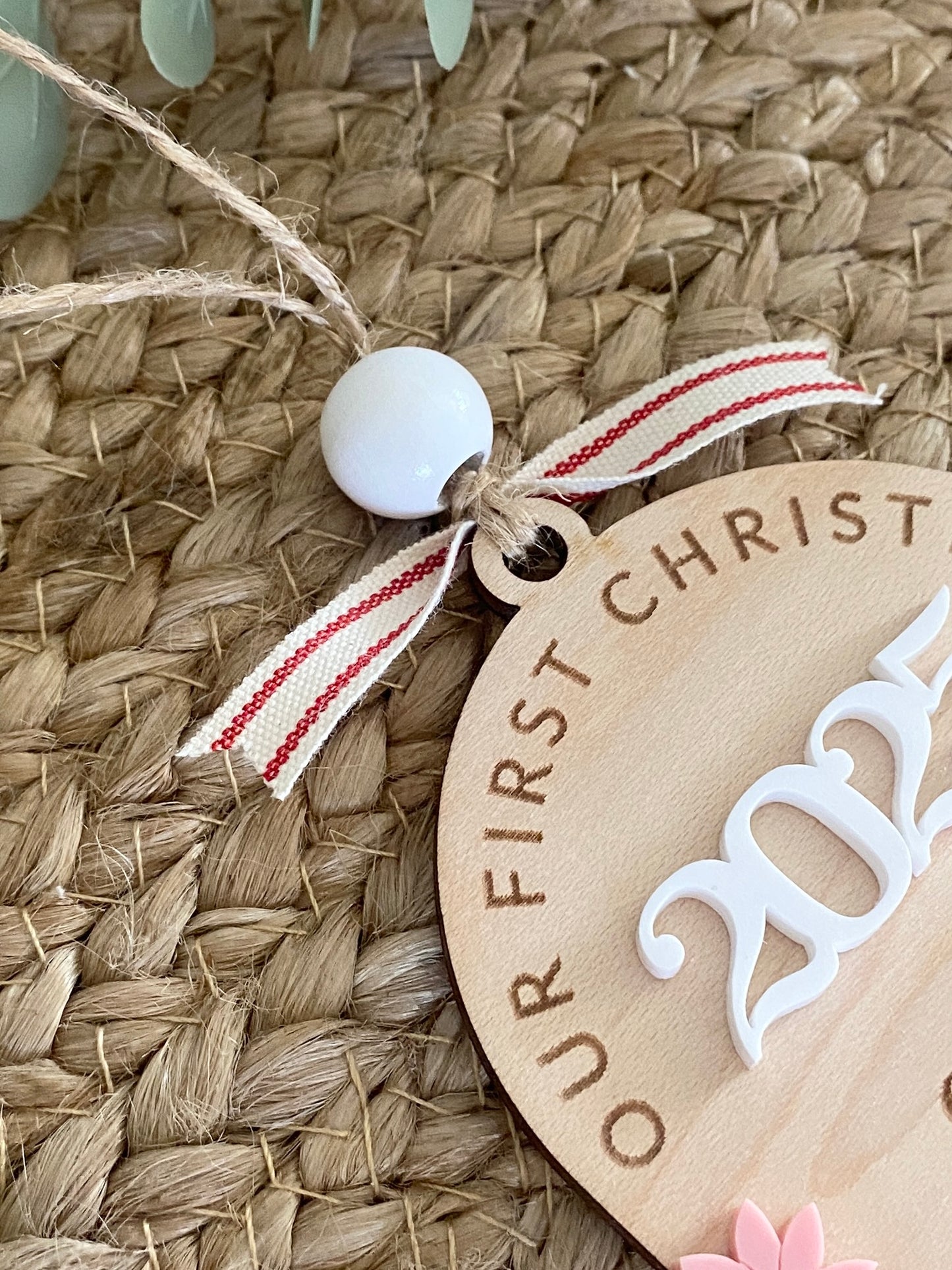 Family In Bloom Christmas Ornament