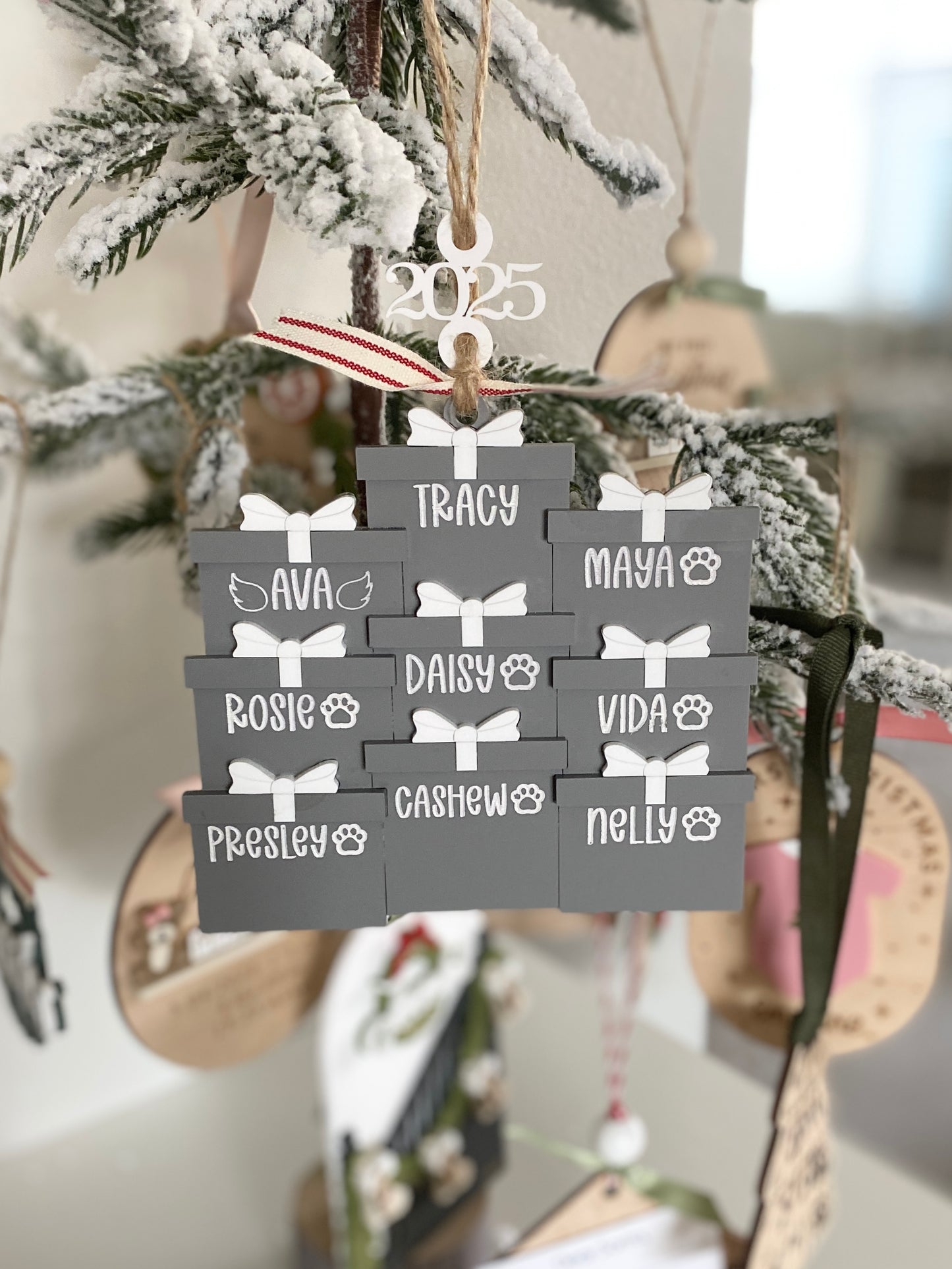 All Wrapped Up Christmas Ornament
