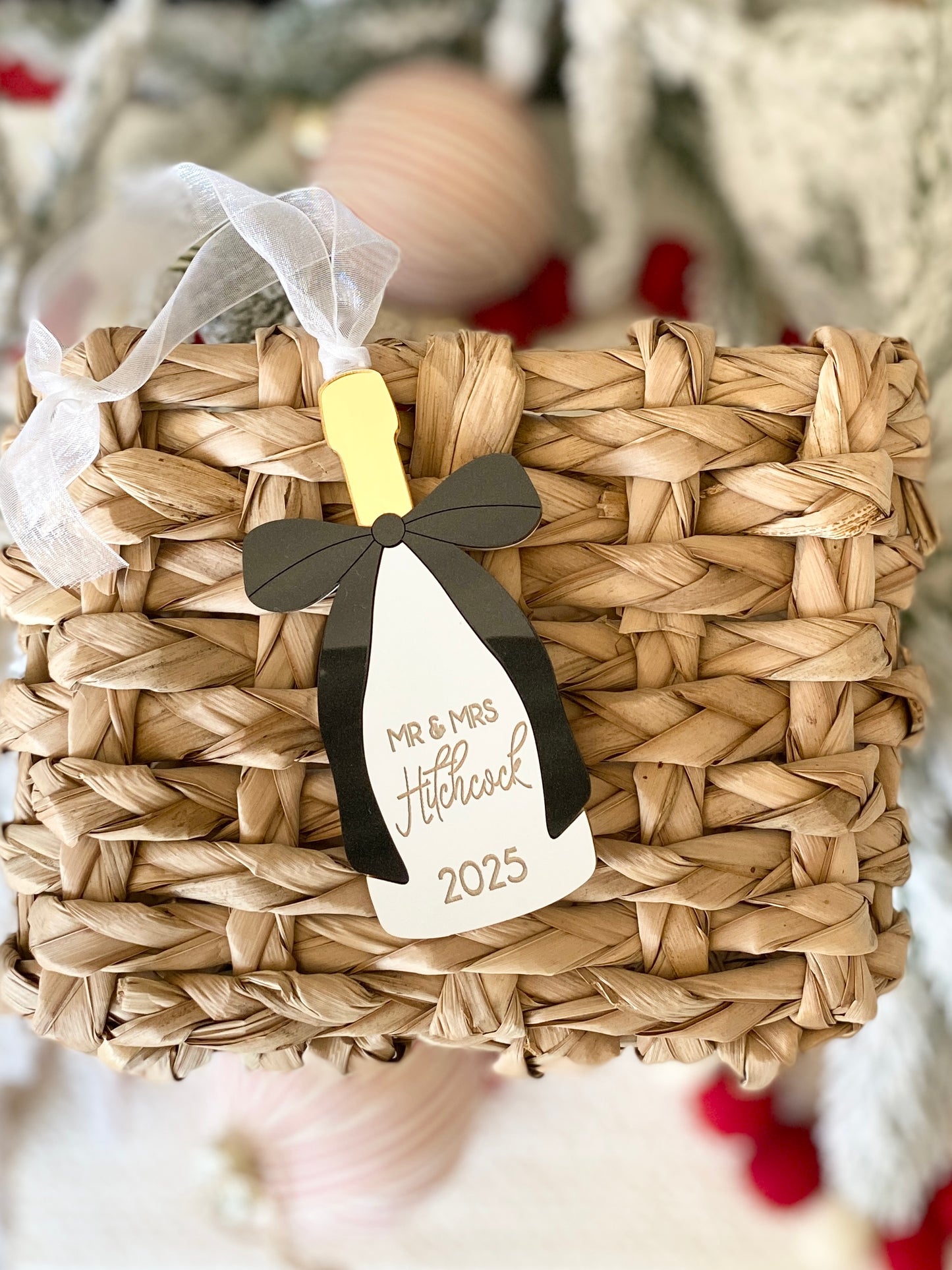 A Toast To Forever - First Christmas Ornament