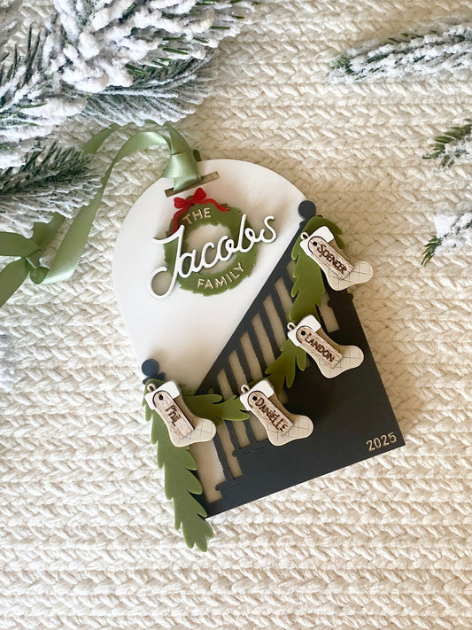 The Christmas Staircase Ornament