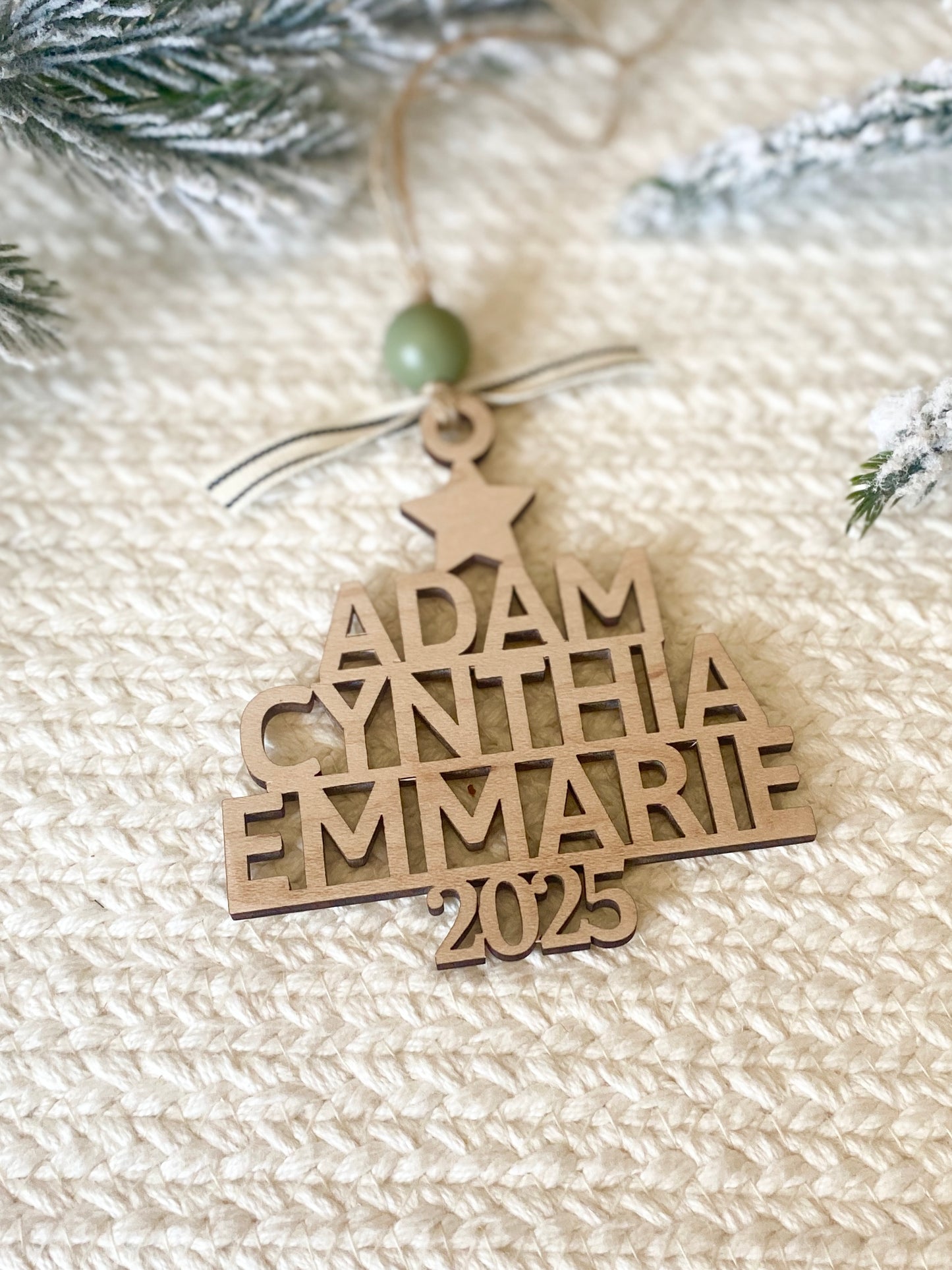 Family Tree Keepsake Ornament