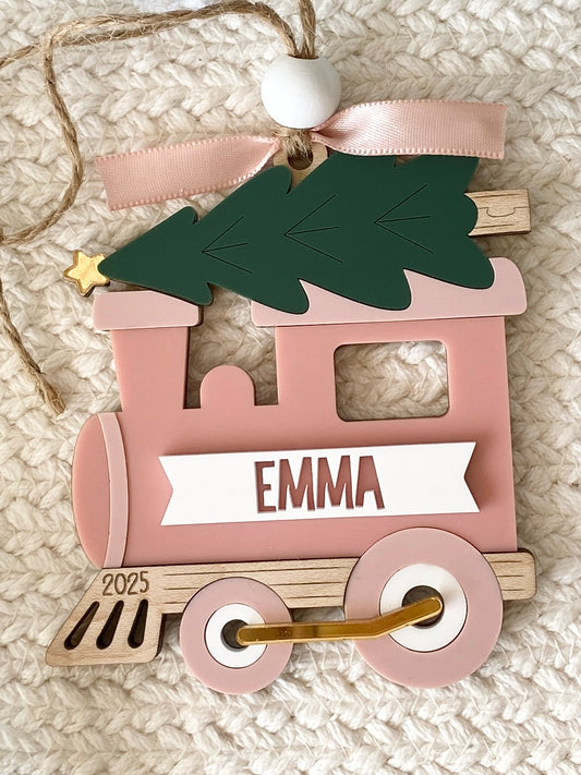 All Aboard Christmas Train Ornament