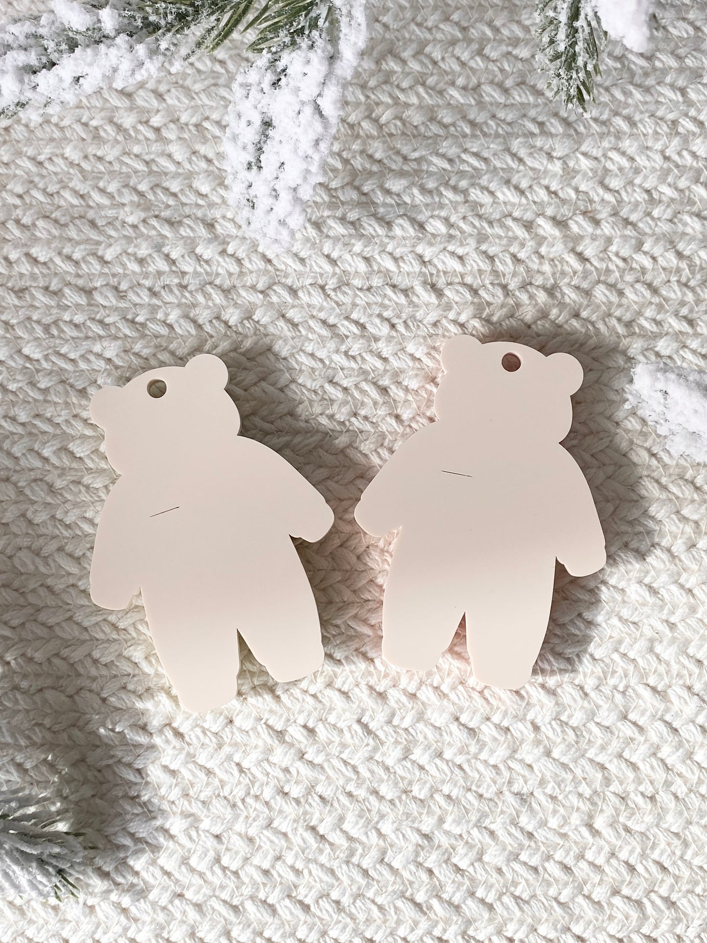 Baby Snowsuit Ornament/Bag Tag