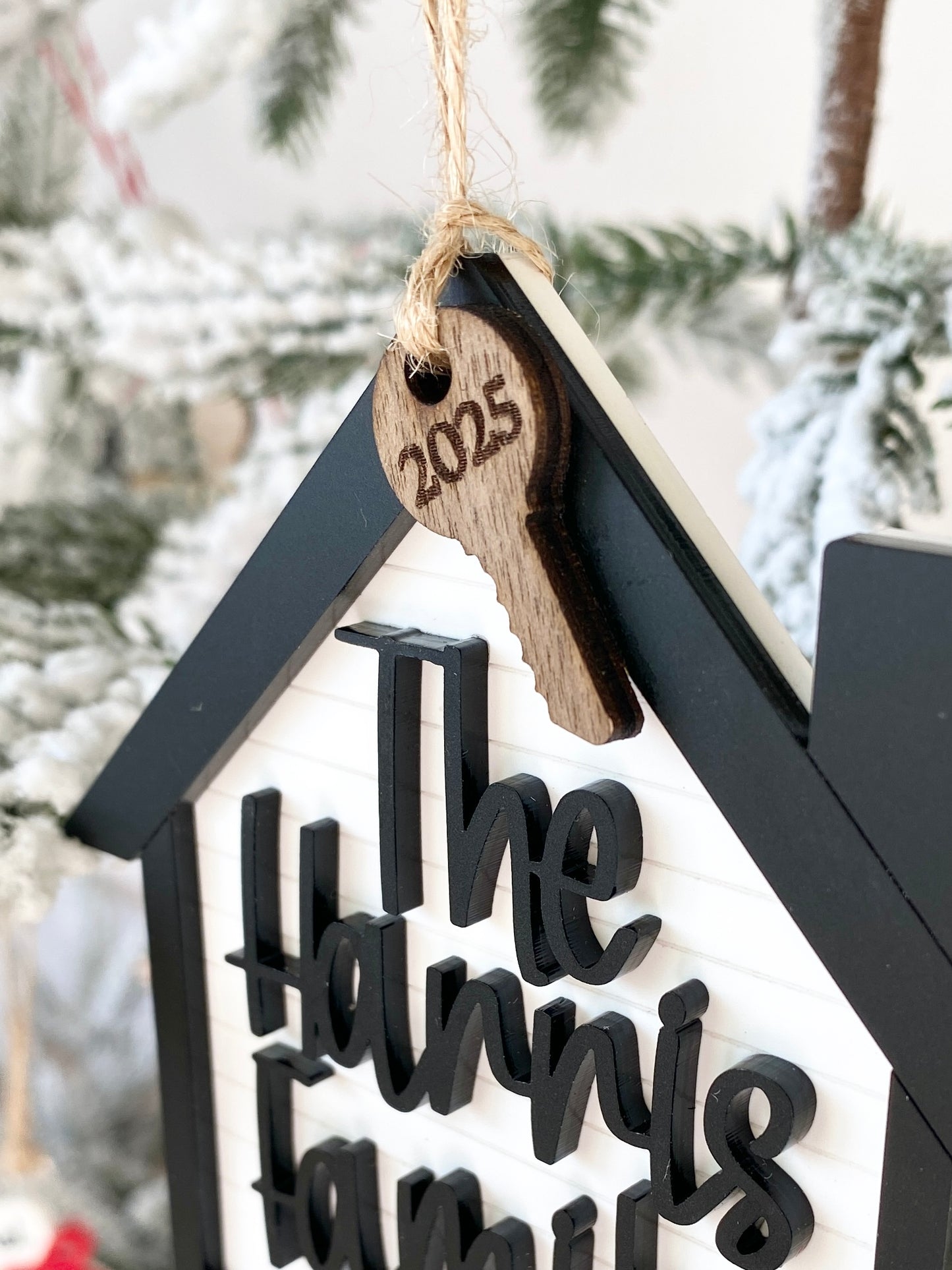 The Key to New Memories ~ New Home Personalized Ornament