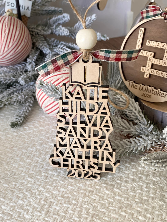 Christmas Tree Keepsake Ornament