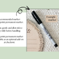 Personalized Plaid Name Birth Stat Announcement Sign
