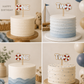 Nautical First Birthday Cake Topper | ONE or TWO Sailor Birthday Cake Topper | Boat Theme Birthday Decor