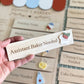 Interchangeable Bakery Play Menu Board - Starter Set| Pretend Play Bakery | Play Kitchen Decor | Personalized Playroom Sign | Montessori Inspired