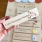 Interchangeable Bakery Play Menu Board - Starter Set| Pretend Play Bakery | Play Kitchen Decor | Personalized Playroom Sign | Montessori Inspired