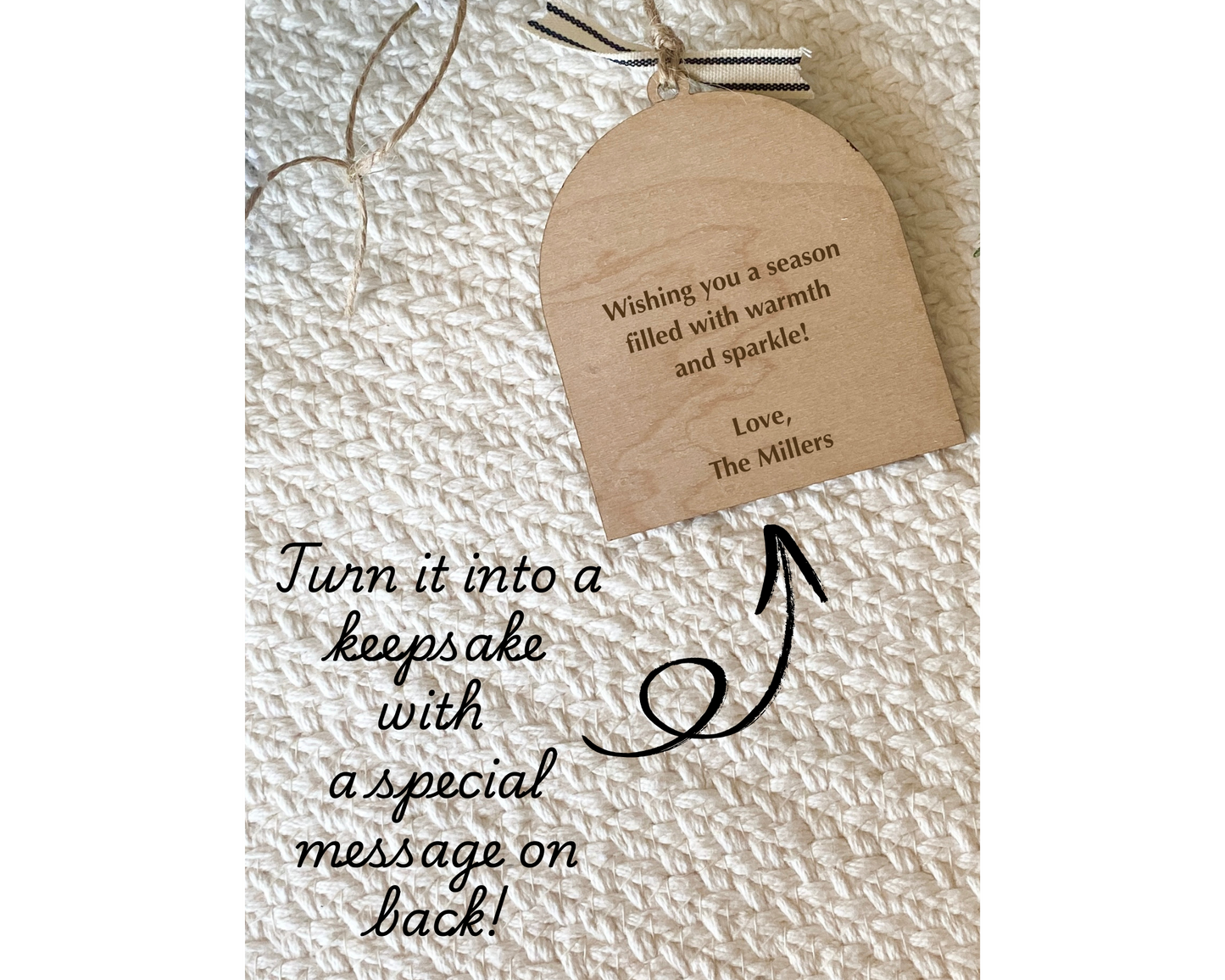 Arch Family Christmas Ornament