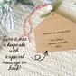Notes for Santa Ornament ~ Christmas List or Thank You Note Keepsake