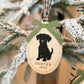Custom Dog Breed Christmas Ornament – 25 Breeds Available!