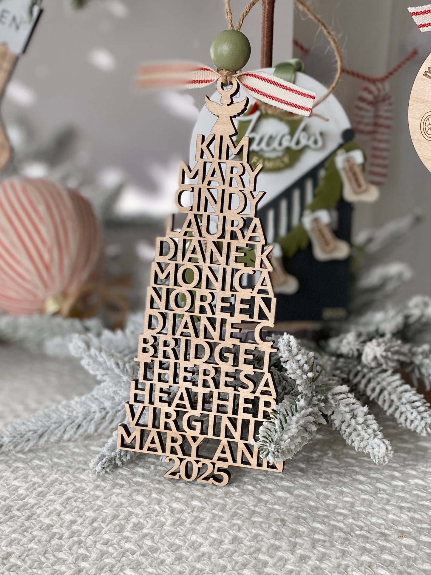Christmas Tree Keepsake Ornament