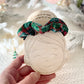 Wooden Scrunchie & Hair Accessory Display Card – Cozy Holiday Gift Set