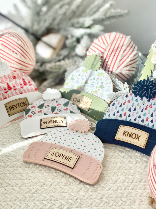 Personalized Beanie Ornament/Bag Tag