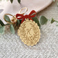 Personalized Oval Initial Bag Charm