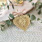 Personalized Heart Initial Charm