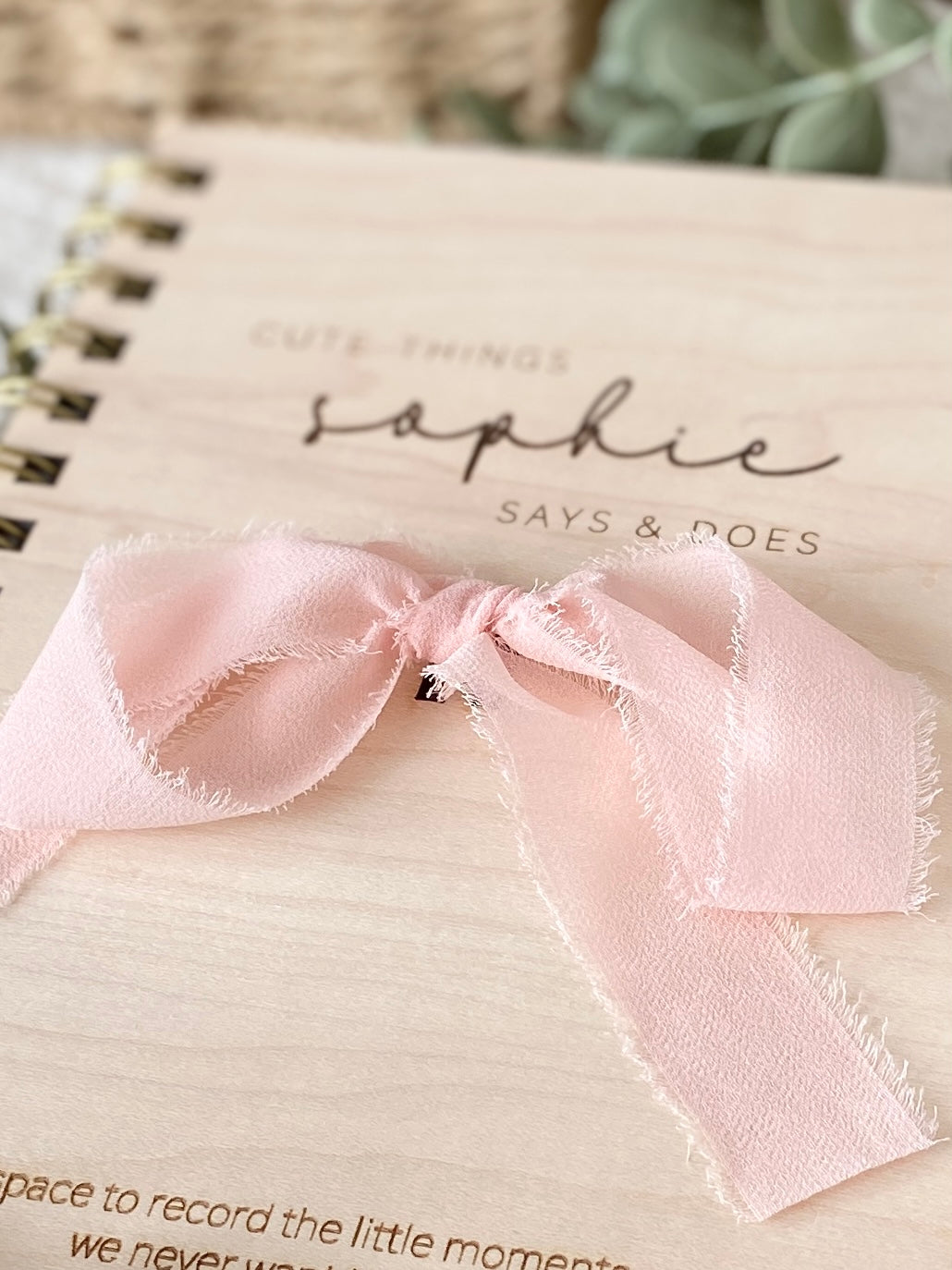 Cute Things My Child Says & Does Journal