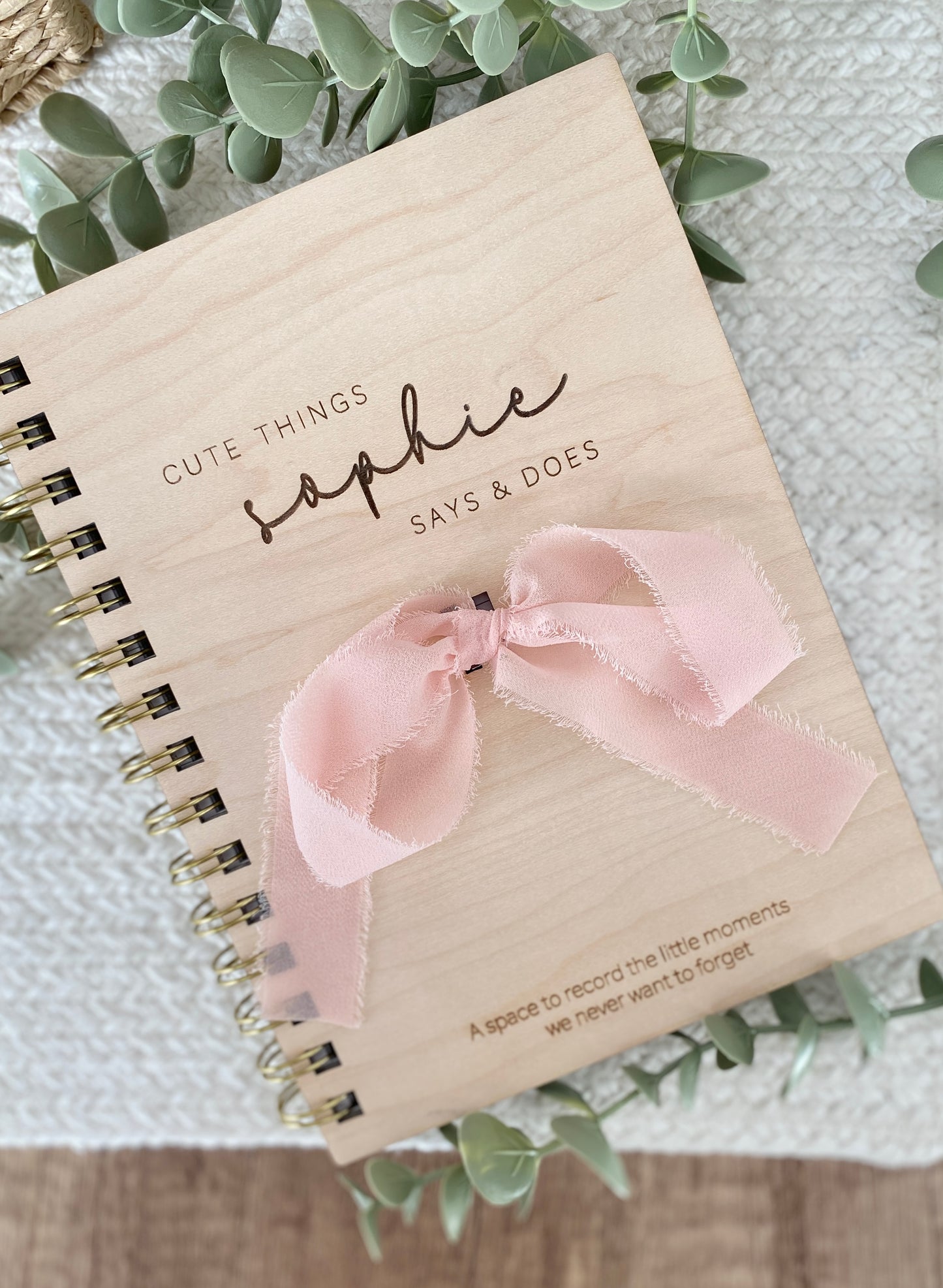 Cute Things My Child Says & Does Journal