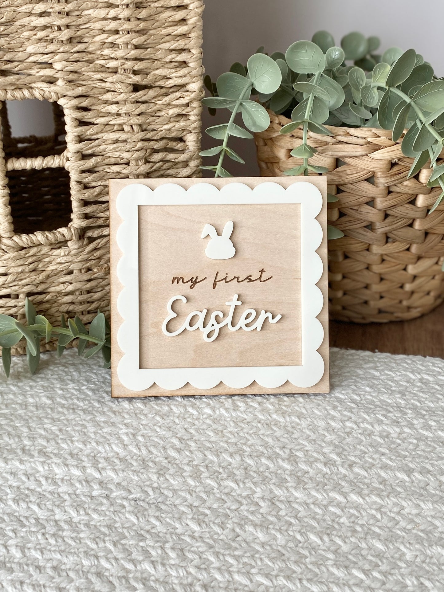 My First Easter Photo Milestone Marker
