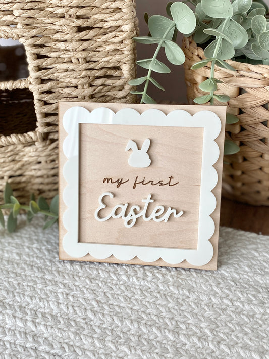 My First Easter Photo Milestone Marker