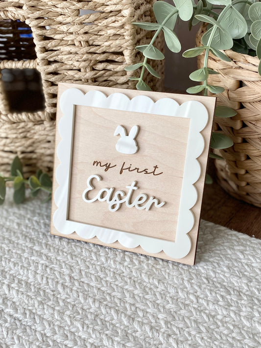 My First Easter Photo Milestone Marker