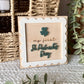 My First St. Patrick's Day Milestone Marker