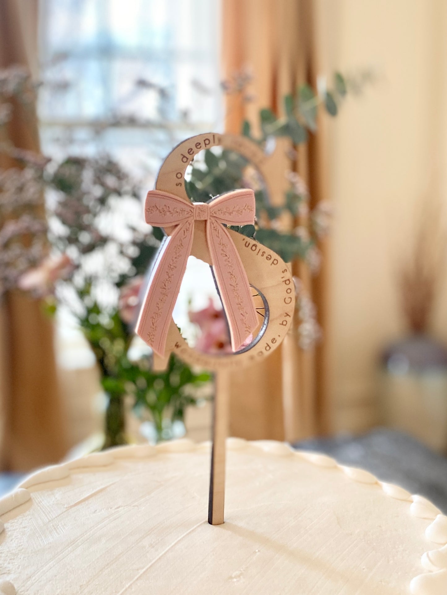 So Deeply Loved Baby Shower Cake Topper