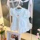 Baby Shower Keepsake Outfit Hanger