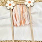 Daisy Fringe Cake Topper