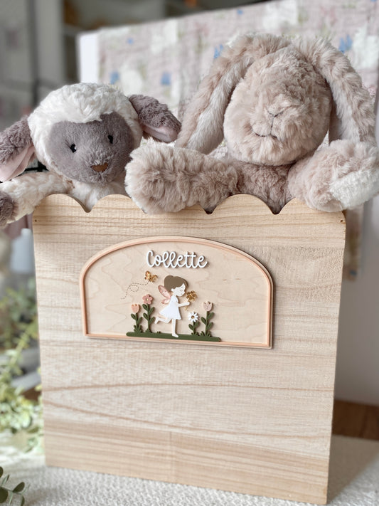 Personalized Garden Fairy Name Plaque