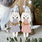 Personalized Easter Basket Tag – Floppy Ear Bunny