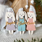 Personalized Easter Basket Tag – Floppy Ear Bunny
