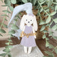 Personalized Easter Basket Tag – Floppy Ear Bunny