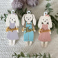 Personalized Easter Basket Tag – Floppy Ear Bunny