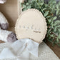 Personalized Newborn Name Photo Prop