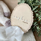 Personalized Newborn Name Photo Prop