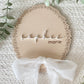 Personalized Newborn Name Photo Prop