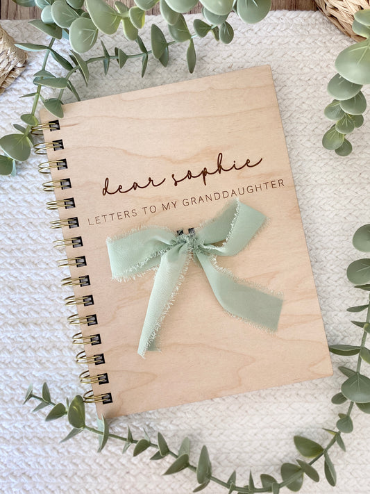 Letters to My Granddaughter Keepsake Journal