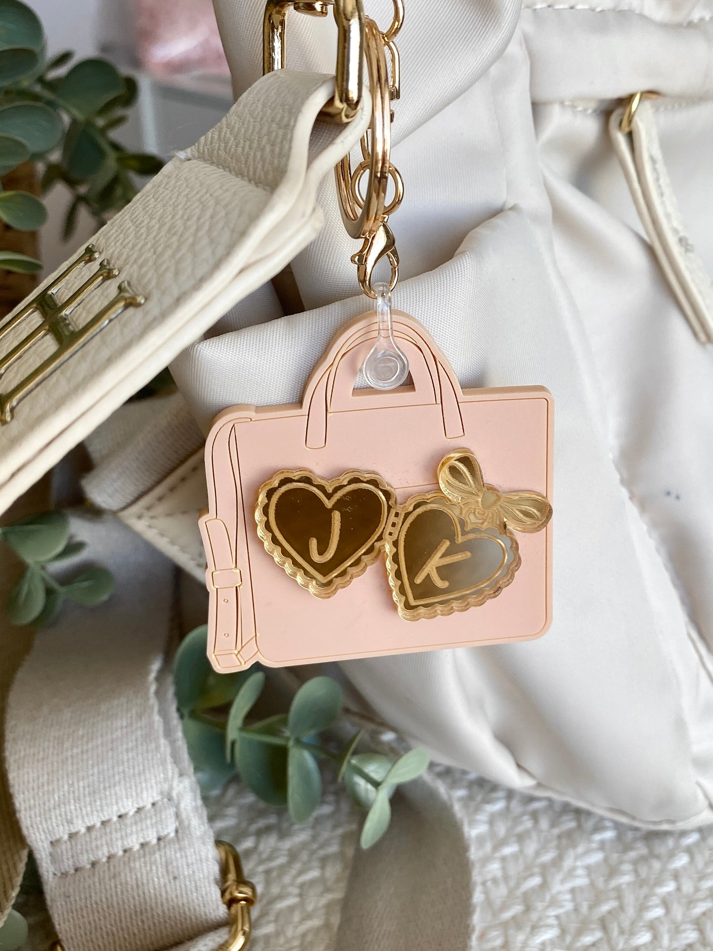 Personalized Purse Bag Charm | Keychain