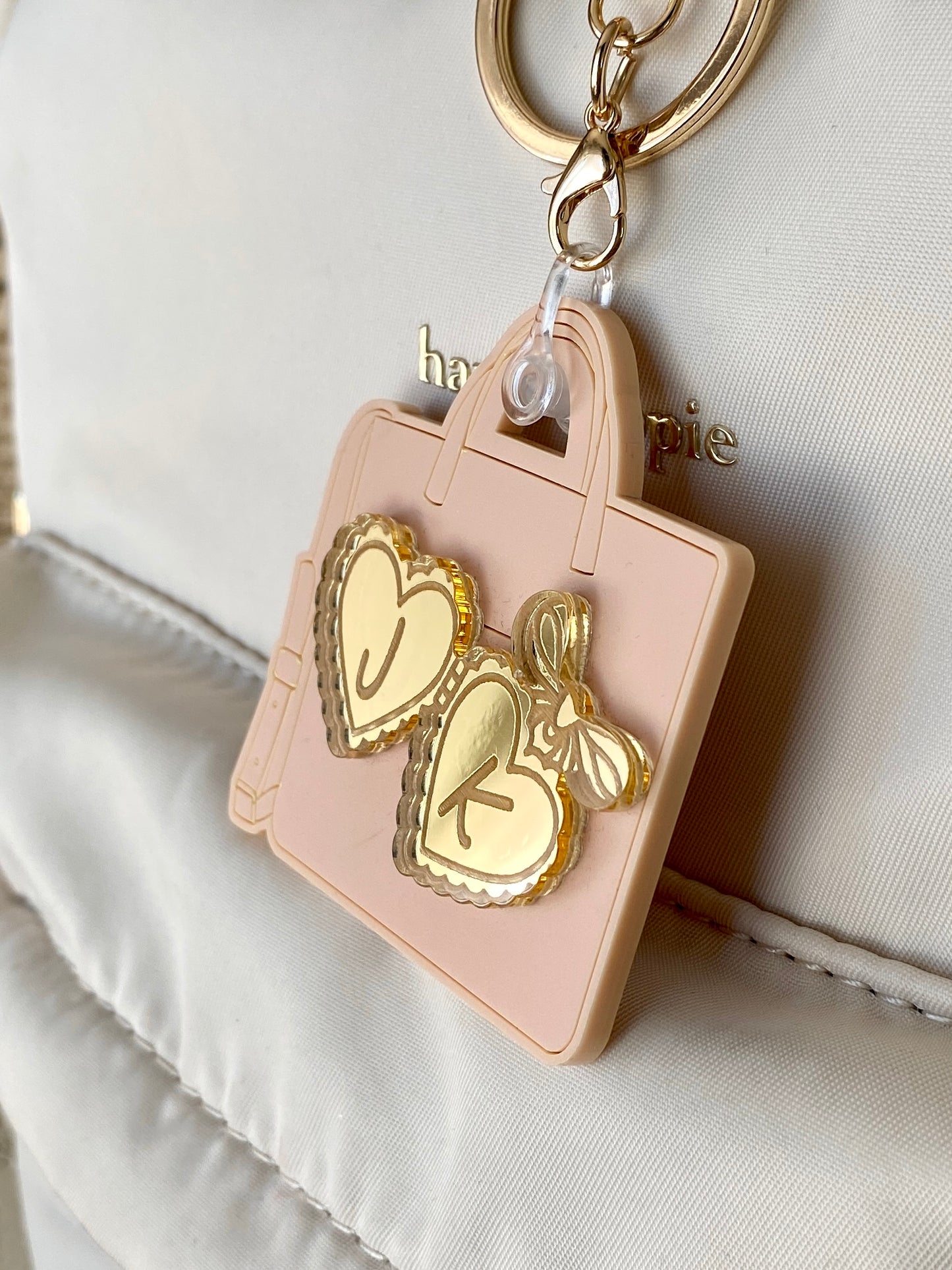 Personalized Purse Bag Charm | Keychain