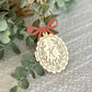 Personalized Oval Initial Bag Charm