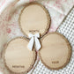 Baby Monthly Milestone Photo Markers | 1–12 Months + First Year
