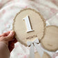 Baby Monthly Milestone Photo Markers | 1–12 Months + First Year